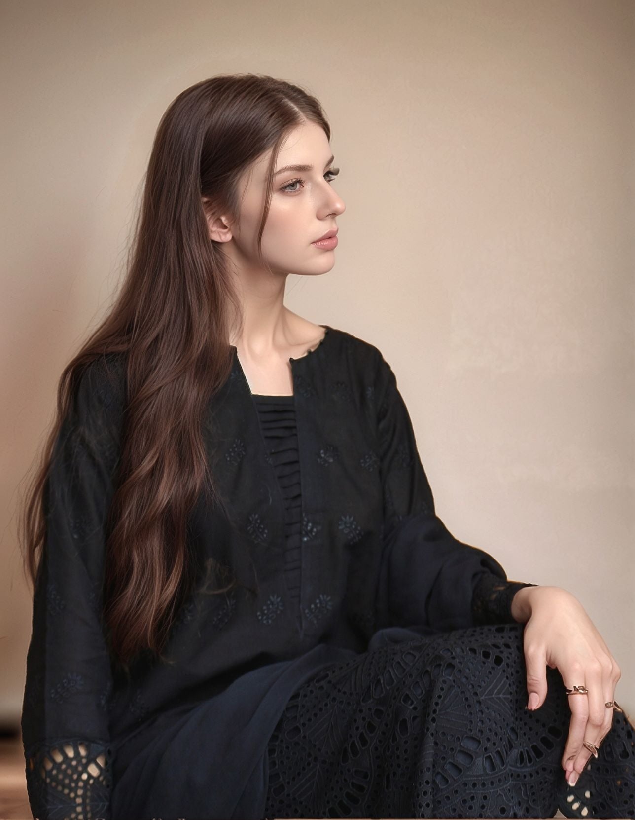 3 Piece - Embroidered Lawn Suit