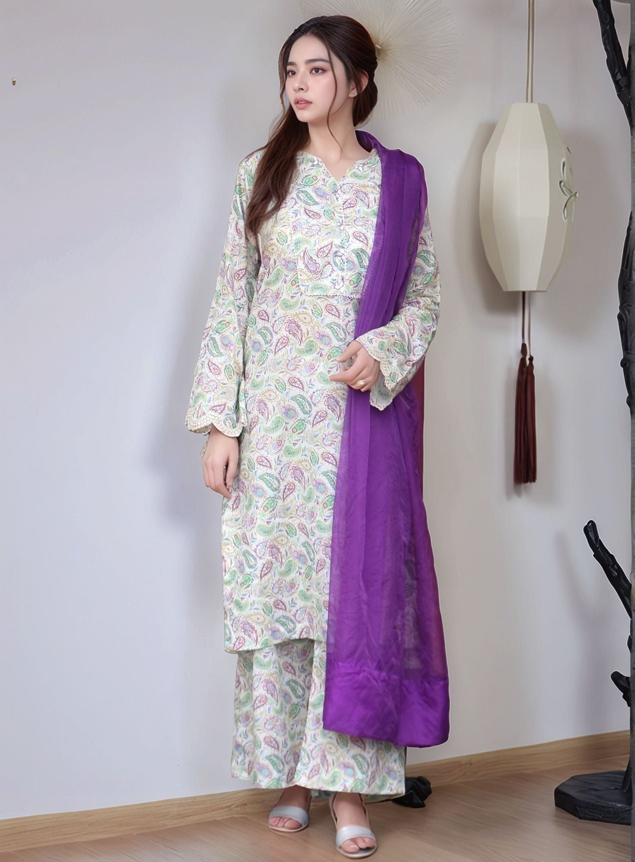 Unstitched 3 piece