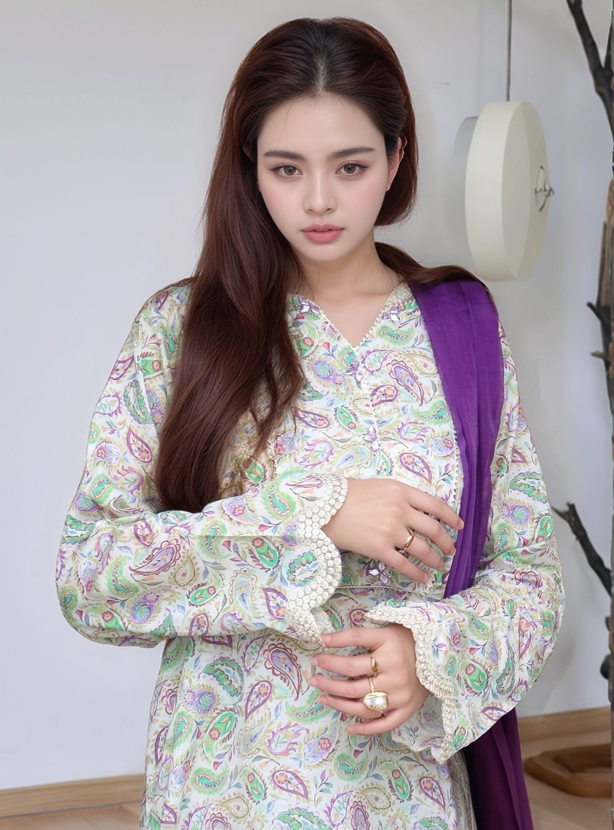 Unstitched 3 piece