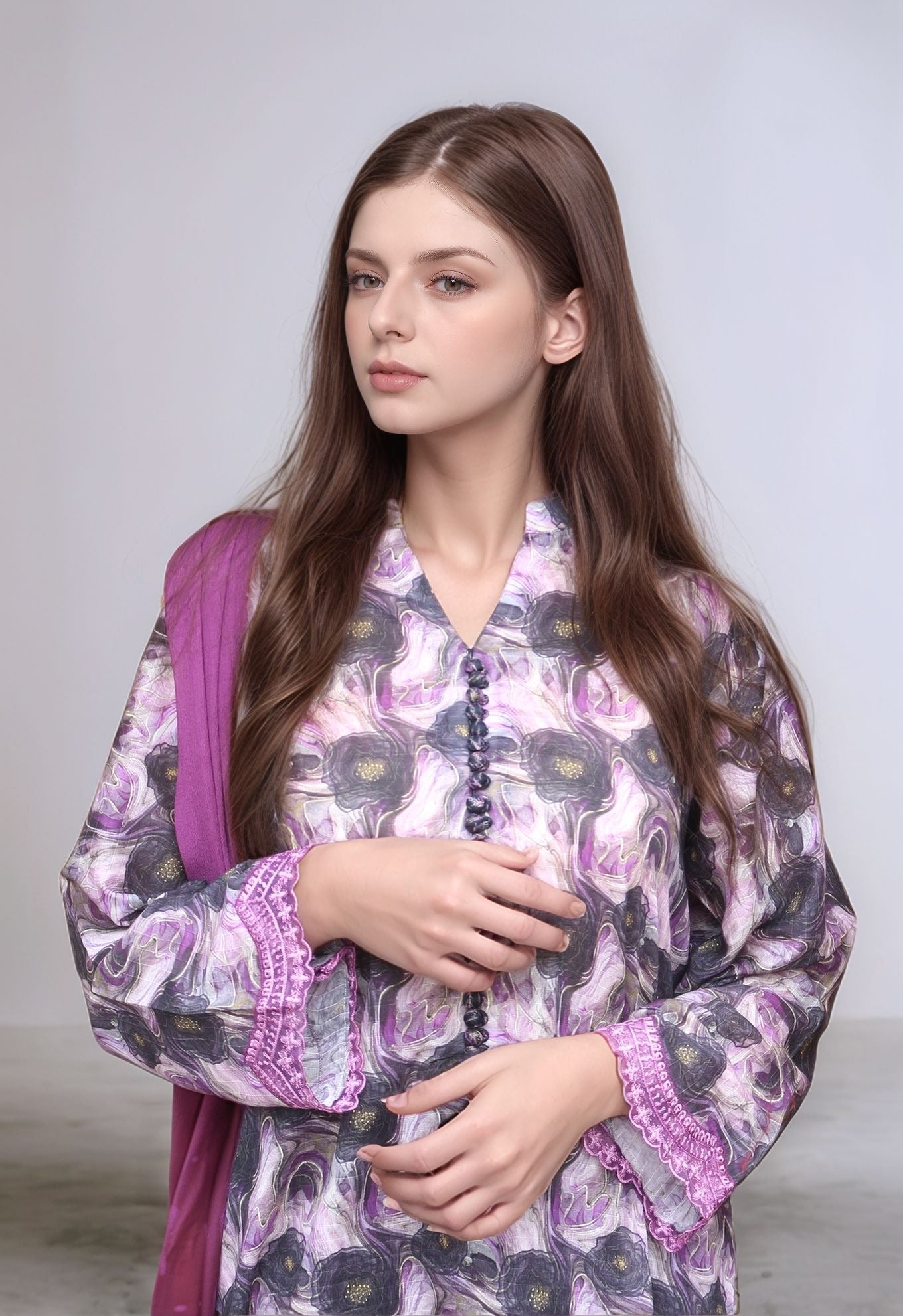 Unstitched 2 piece